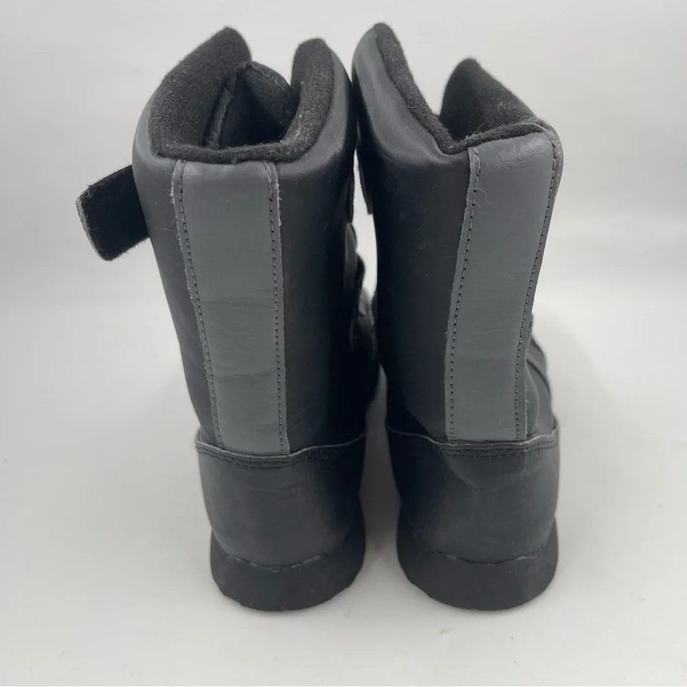 Rugged Outback Unisex Kids - SZ 2 Y - Black Hook & Loop Closure Winter Boots